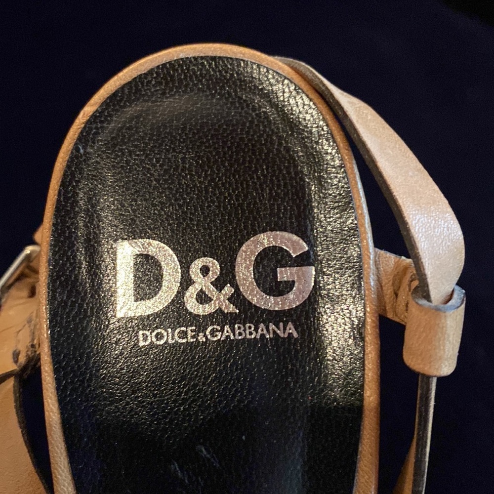 Heels Sandals by D&G Dolce & Gabbana Size 40 (~9.5/10 US)